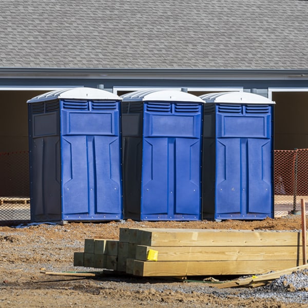 how often are the porta potties cleaned and serviced during a rental period in Lynn MA